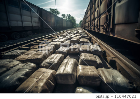 Drug trafficking. Police stopped drug trafficking cartel. Drug trafficking. Police stopped drug trafficking cartel. 110447023