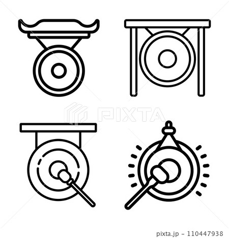 gongs icon 110447938