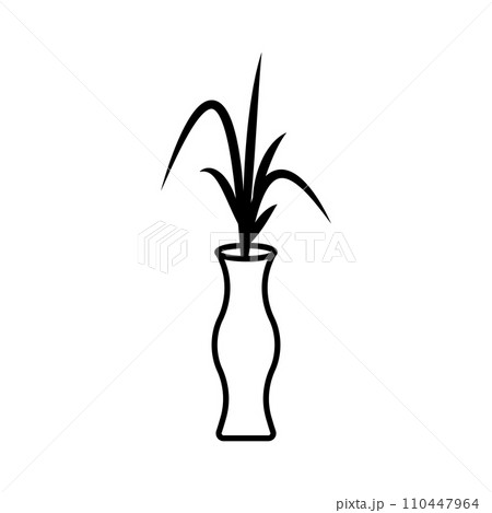 flower vase icon flower vase icon 110447964