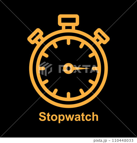 stopwatch icon 110448033