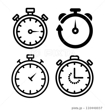 stopwatch icon 110448037