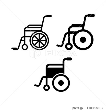 wheelchair icon 110448087