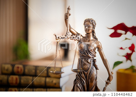 The Statue of Justice, lady justice or Iustitia The Statue of Justice, lady justice or Iustitia 110448462