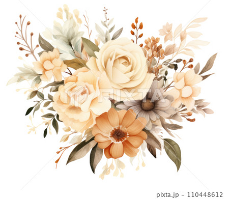 a watercolor floral bouquet that can be used to spell out the name etsy flower a watercolor floral bouquet that can be used to spell out the name etsy flower 110448612