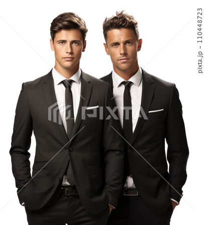 businessman isolated 110448723