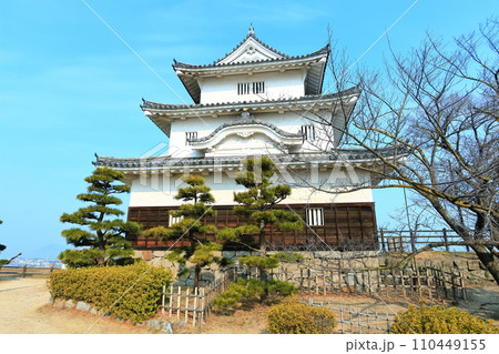 【香川県】冬の丸亀城（現存天守と石垣の名城） 110449155