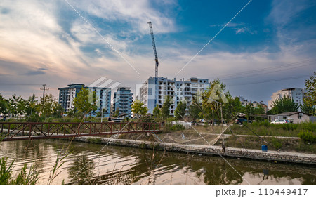 hotels development near Golem, Durres, Albania. 110449417