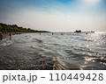 Karpen beach near Durres, Albania 110449428