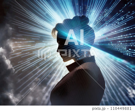生成AI、テキスト生成AI、対話型AI、人工知能チャットボット 生成AI、テキスト生成AI、対話型AI、人工知能チャットボット 110449881