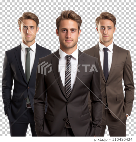 businessman isolated 110450424