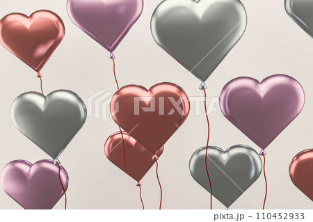 corazones render 3D corazones render 3D 110452933