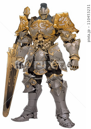 男キャラ全身立ち絵イラスト 110453231