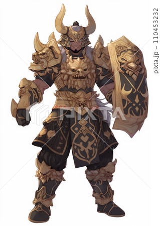 男キャラ全身立ち絵イラスト 110453232