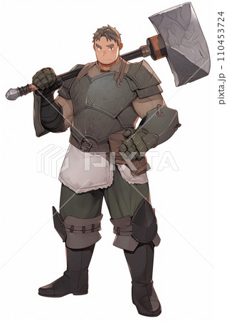 戦う民族男性 戦う民族男性 110453724