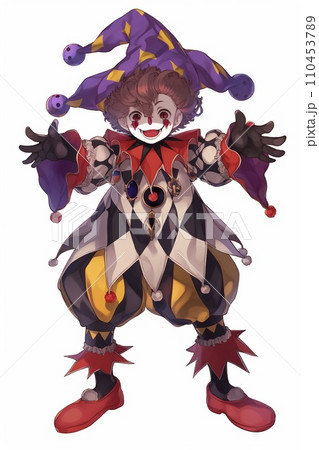 元気なピエロのイラスト素材 [110453789] - PIXTA