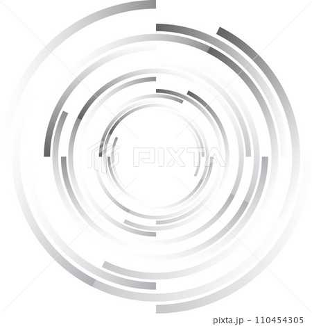 Circular swirl lines Circular swirl lines 110454305