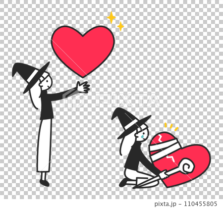 A witch who heals broken hearts 110455805