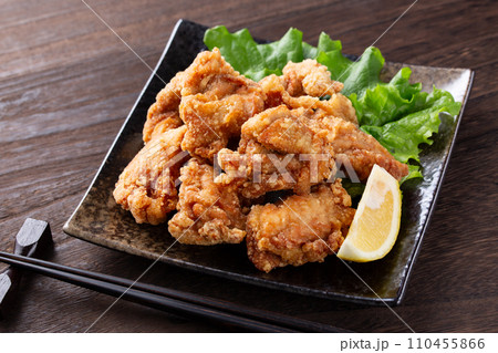 鶏肉の唐揚げ 鶏肉の唐揚げ 110455866