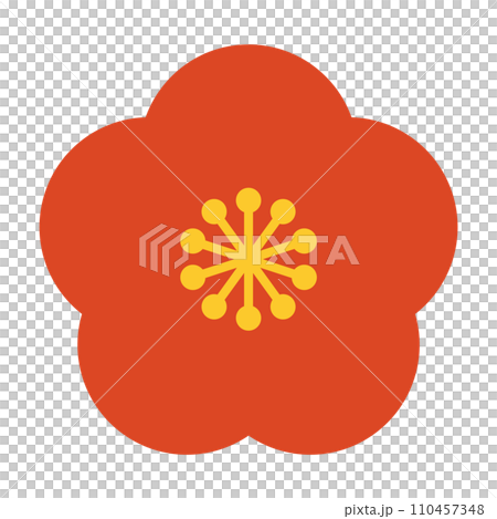 梅花插圖 梅花插圖 110457348