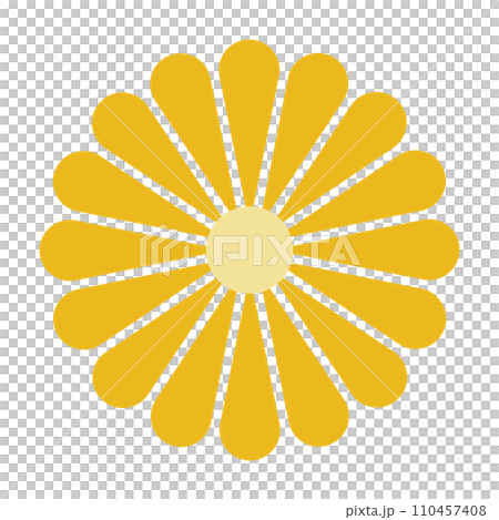 菊花的插圖 110457408