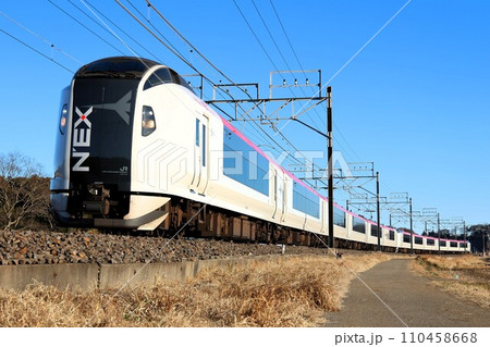 【JR東日本】E259系「成田エクスプレス」（総武本線：佐倉〜物井） 110458668