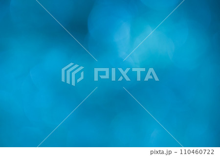 ブルーカラー系玉ボケイメージ　背景素材 110460722