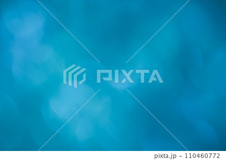 ブルーカラー系玉ボケイメージ　背景素材 110460772