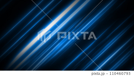 Abstract futuristic background blue flying energy hi-tech magic glowing bright lines Abstract futuristic background blue flying energy hi-tech magic glowing bright lines 110460793