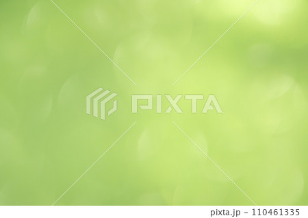 グリーン系玉ボケイメージ　背景素材 110461335