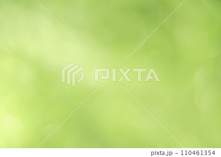 グリーン系玉ボケイメージ　背景素材 110461354