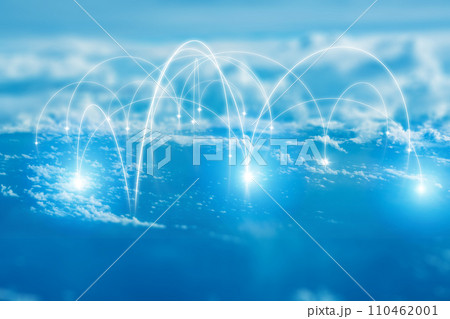 光のネットワーク光線 110462001