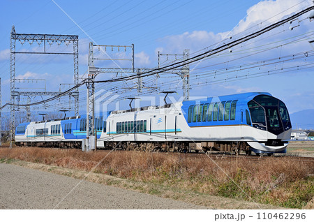 近鉄山田線 東松阪ー櫛田 近鉄 50000系 SV01編成 しまかぜ 近鉄山田線 東松阪ー櫛田 近鉄 50000系 SV01編成 しまかぜ 110462296