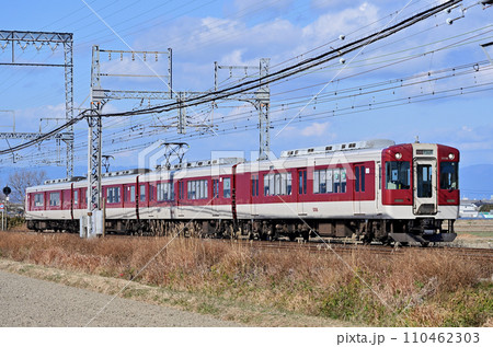 近鉄山田線　東松阪ー櫛田　近鉄　5200系　VX06編成 110462303