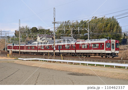 近鉄名古屋線 桃園ー伊勢中川 近鉄 5211系 VX12編成 近鉄名古屋線 桃園ー伊勢中川 近鉄 5211系 VX12編成 110462337