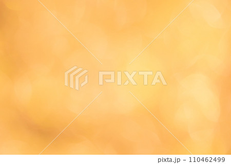 オレンジカラー系玉ボケイメージ　背景素材 110462499