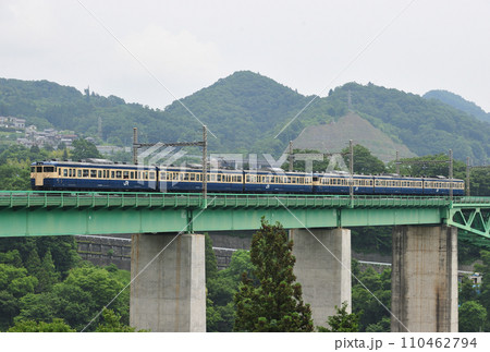 中央本線 鳥沢ー猿橋 JR東日本 115系 M2+M8編成(豊田) 中央本線 鳥沢ー猿橋 JR東日本 115系 M2+M8編成(豊田) 110462794