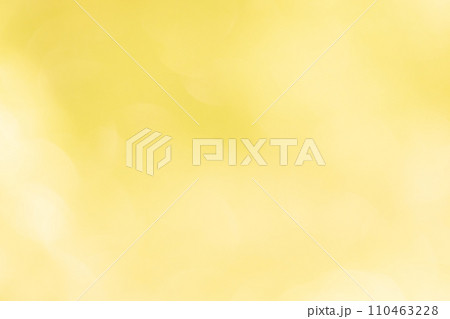 イエローカラー系玉ボケイメージ　背景素材 110463228