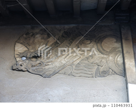 品川区北品川の善福寺(本堂)に残る伊豆の長八の鏝絵(こて絵) 品川区北品川の善福寺(本堂)に残る伊豆の長八の鏝絵(こて絵) 110463931