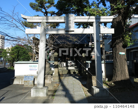 品川区の利田神社 110464148