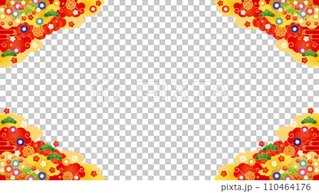 Background material-early spring frame 7-4 110464176