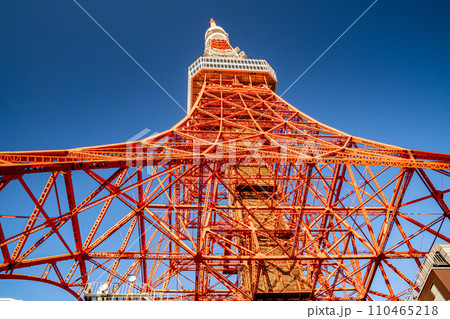 東京タワー、芝公園周辺を散策して 110465218