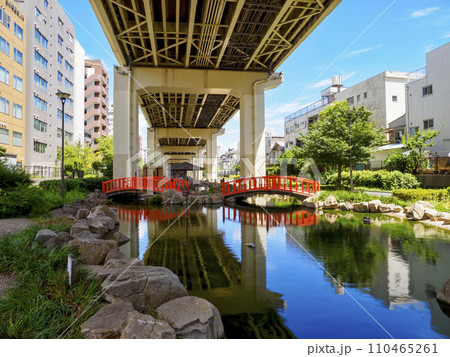 竪川河川敷公園・江東区 竪川河川敷公園・江東区 110465261