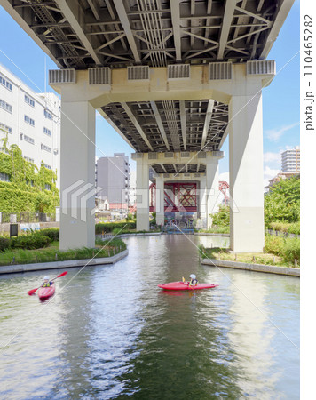 竪川河川敷公園・江東区 竪川河川敷公園・江東区 110465282