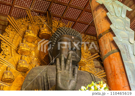 奈良公園東大寺　奈良の大仏　 110465619