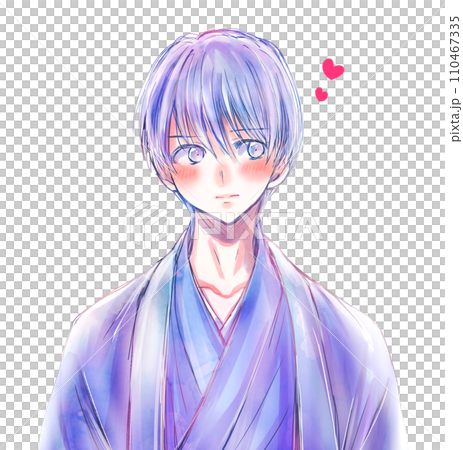 和服を着た男性 恋愛 和服を着た男性 恋愛 110467335