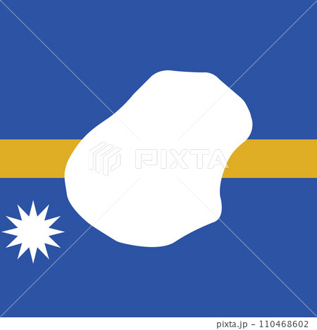 nauru map icon vector nauru map icon vector 110468602