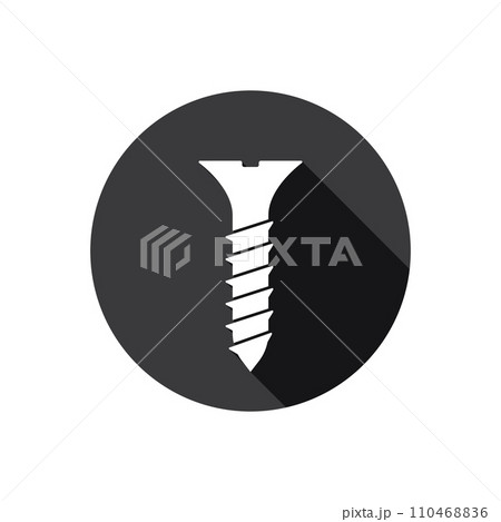 screw icon vector screw icon vector 110468836