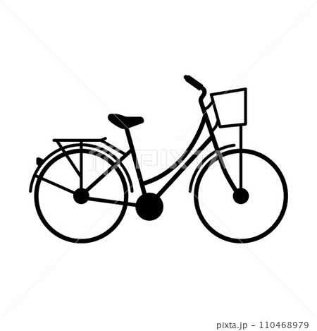 city bike icon vector city bike icon vector 110468979