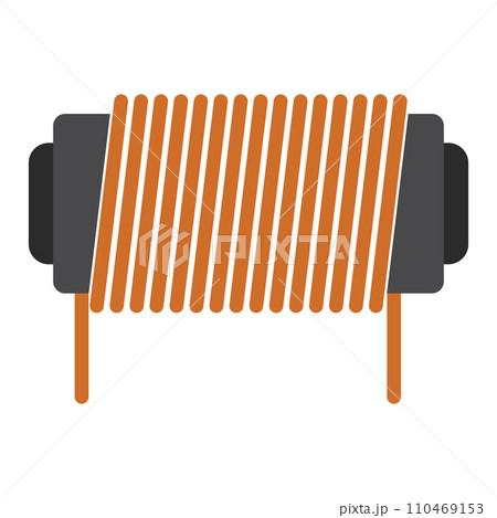 inductor icon vector 110469153