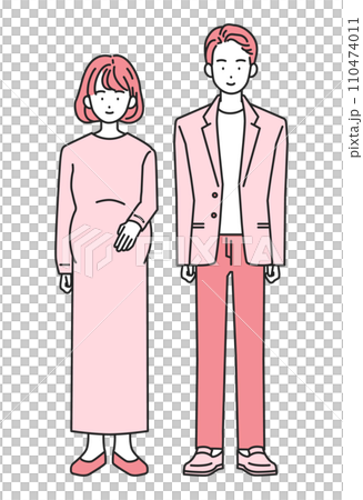 Young couple pregnant wife and husband Young couple pregnant wife and husband 110474011